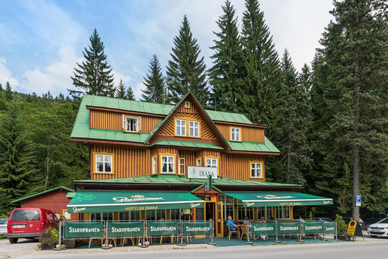 Hotel Diana Špindlerŭv Mlýn Buitenkant foto