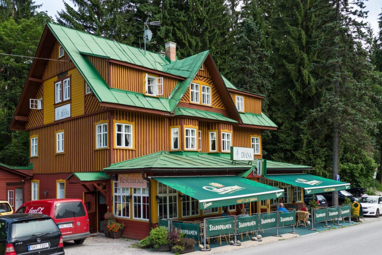 Hotel Diana Špindlerŭv Mlýn Buitenkant foto